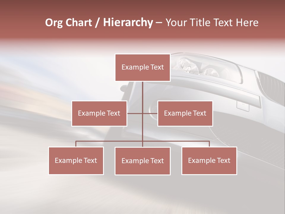 Transportation Automotive Rush PowerPoint Template