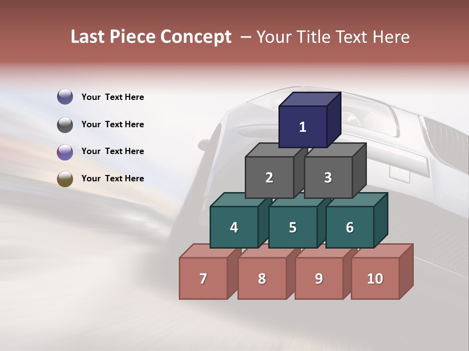 Transportation Automotive Rush PowerPoint Template