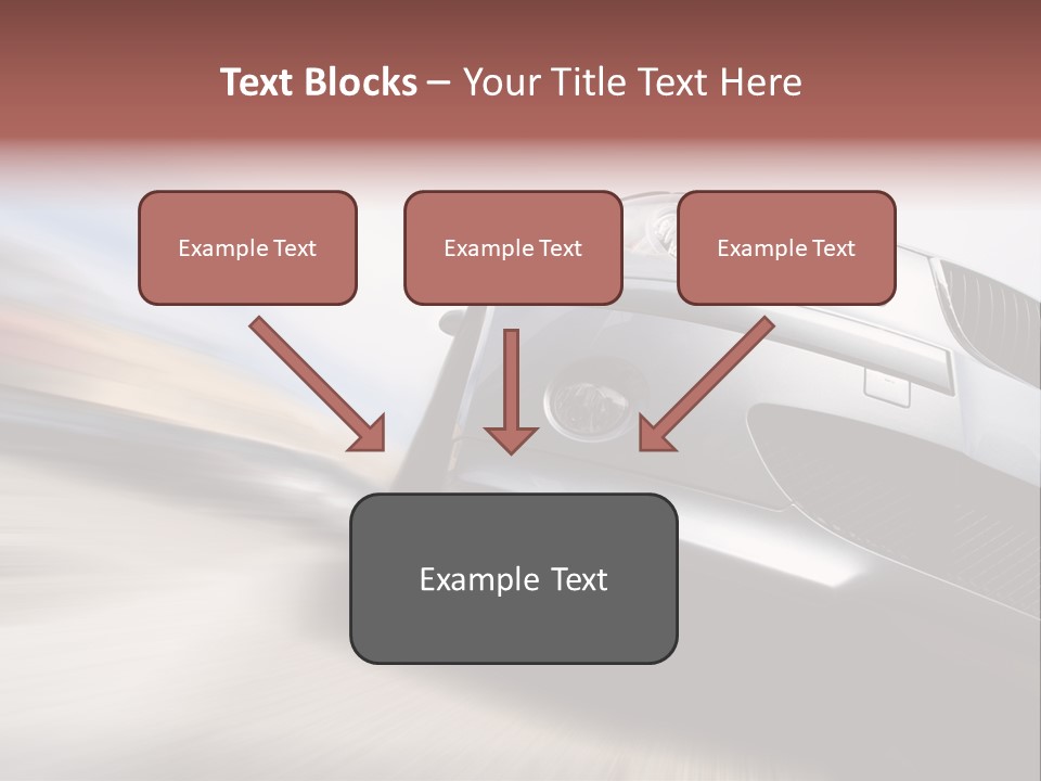 Transportation Automotive Rush PowerPoint Template