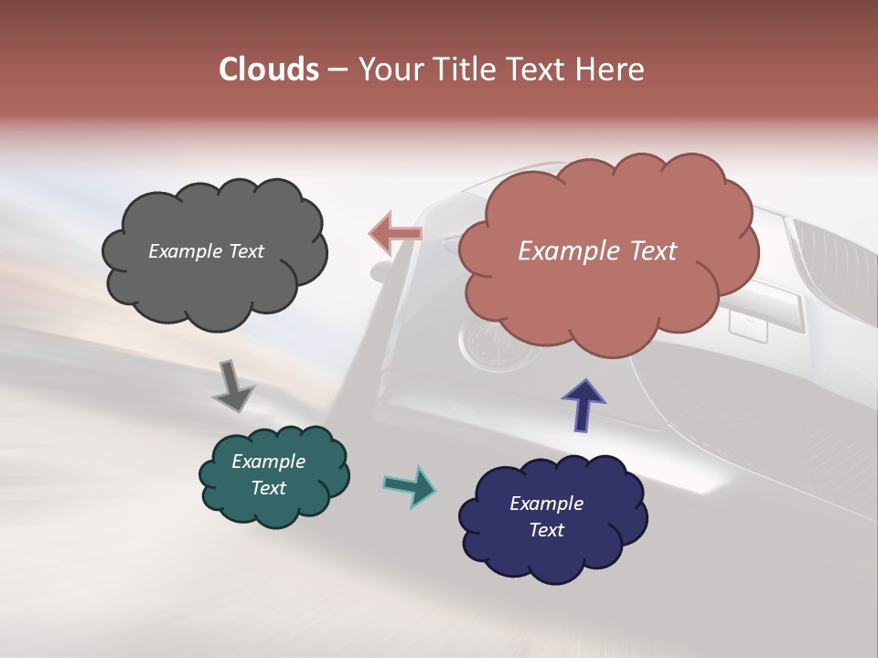 Transportation Automotive Rush PowerPoint Template