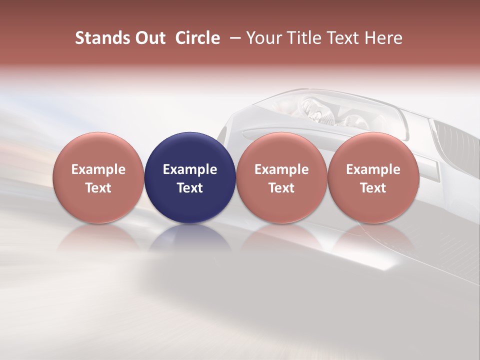 Transportation Automotive Rush PowerPoint Template