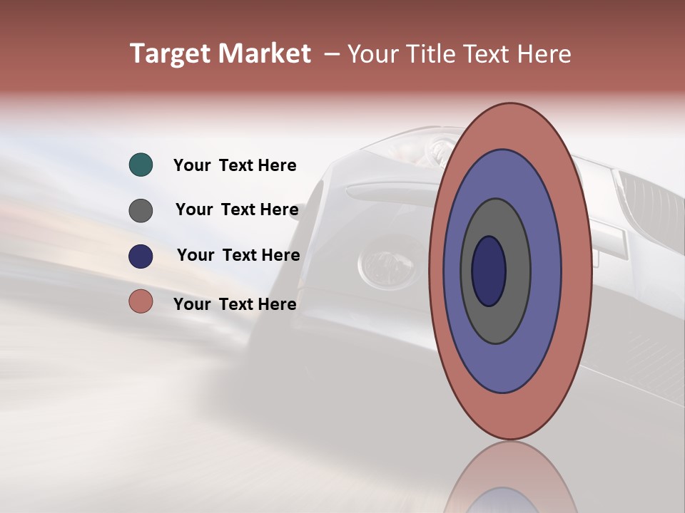 Transportation Automotive Rush PowerPoint Template