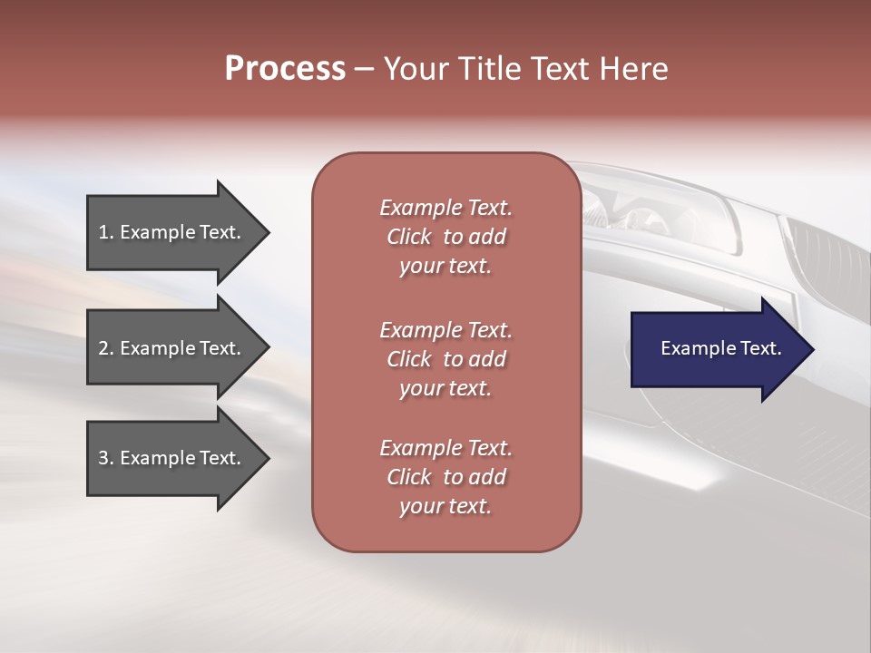 Transportation Automotive Rush PowerPoint Template