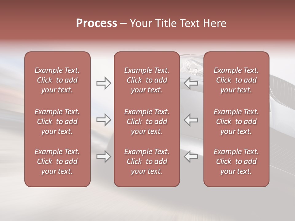 Transportation Automotive Rush PowerPoint Template