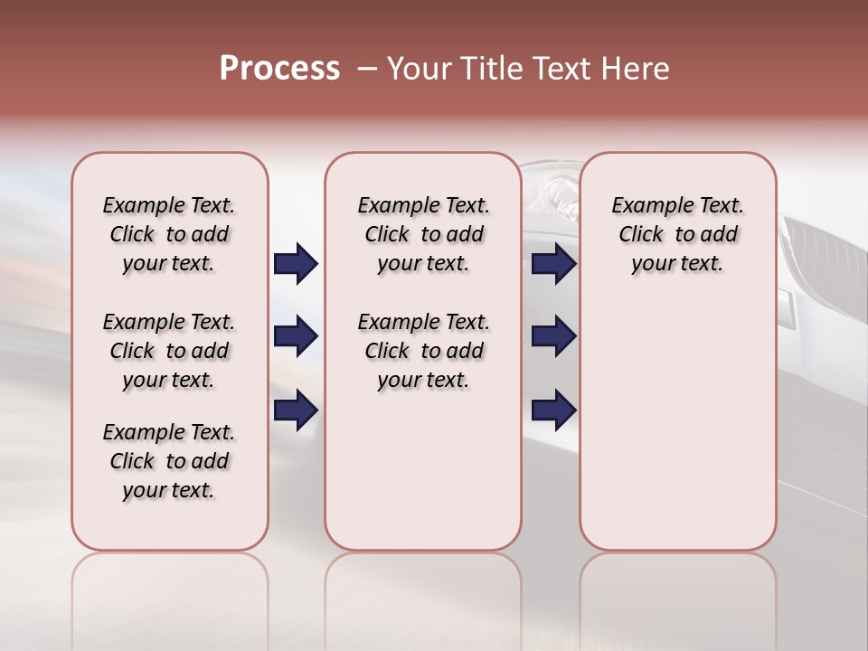 Transportation Automotive Rush PowerPoint Template