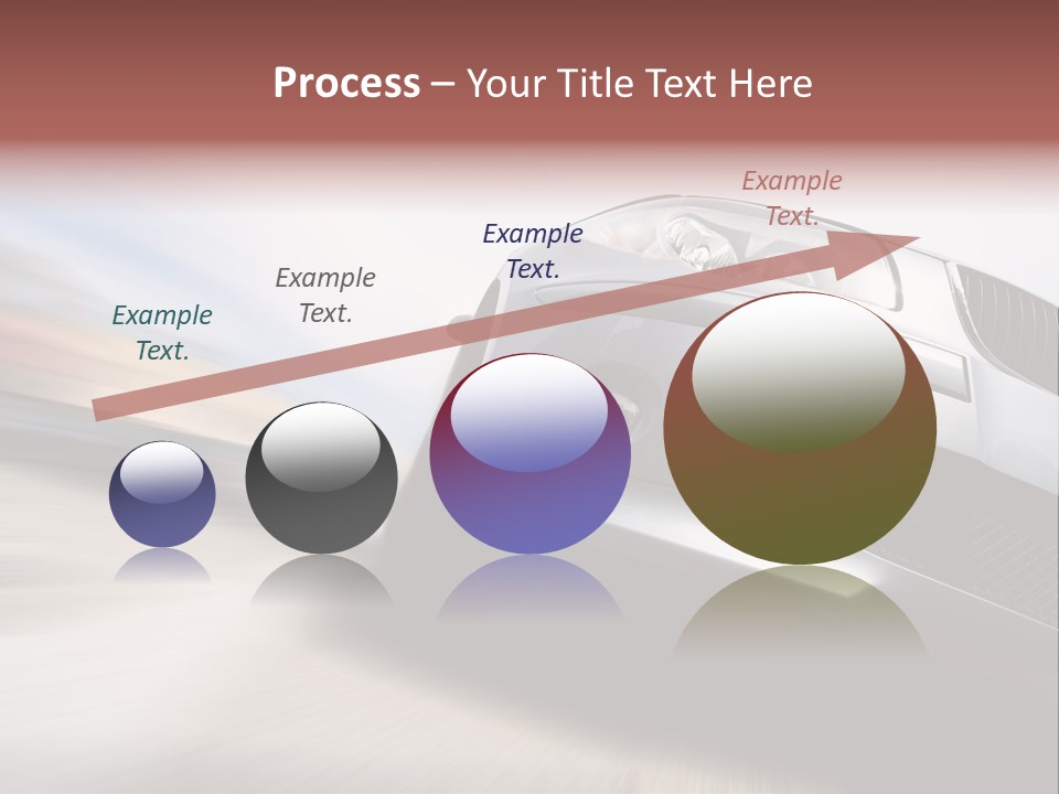 Transportation Automotive Rush PowerPoint Template