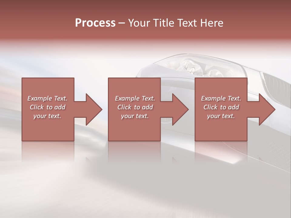 Transportation Automotive Rush PowerPoint Template