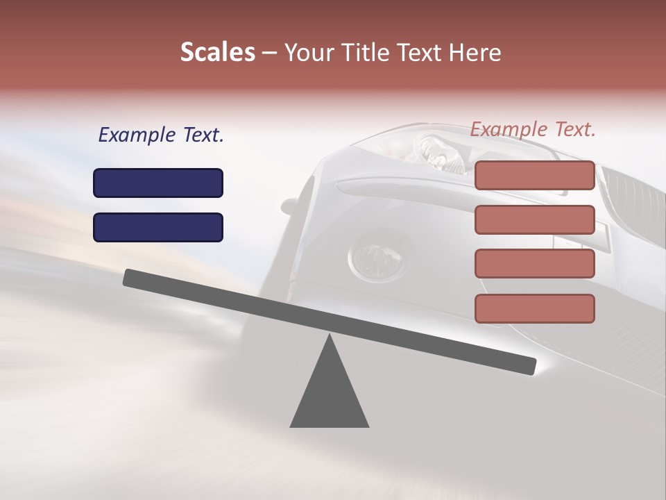 Transportation Automotive Rush PowerPoint Template