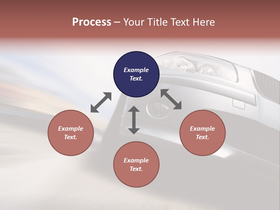 Transportation Automotive Rush PowerPoint Template