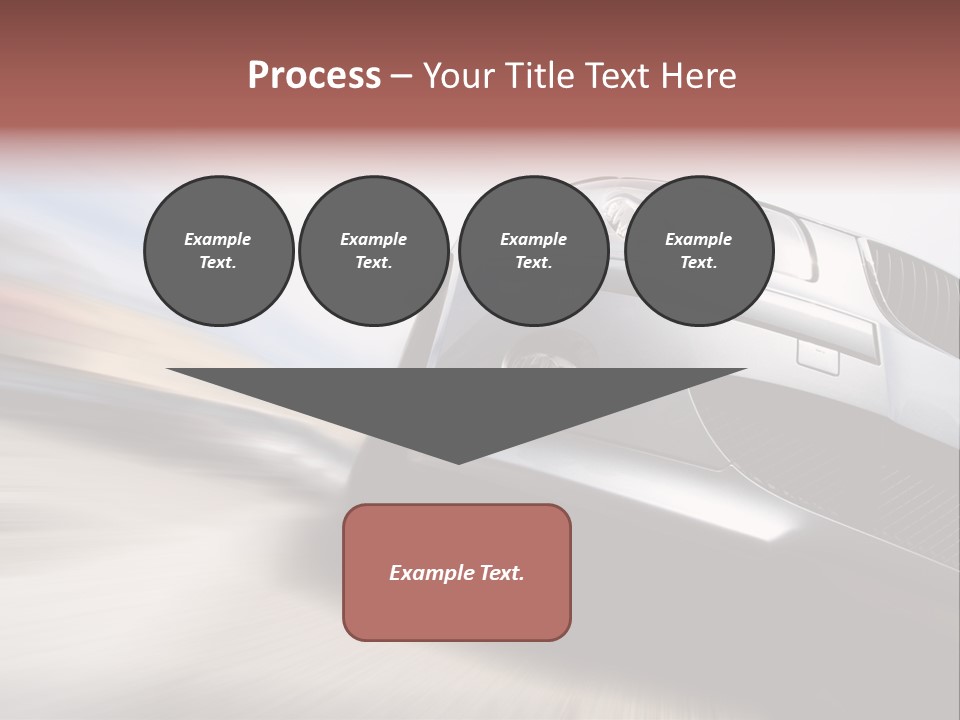 Transportation Automotive Rush PowerPoint Template