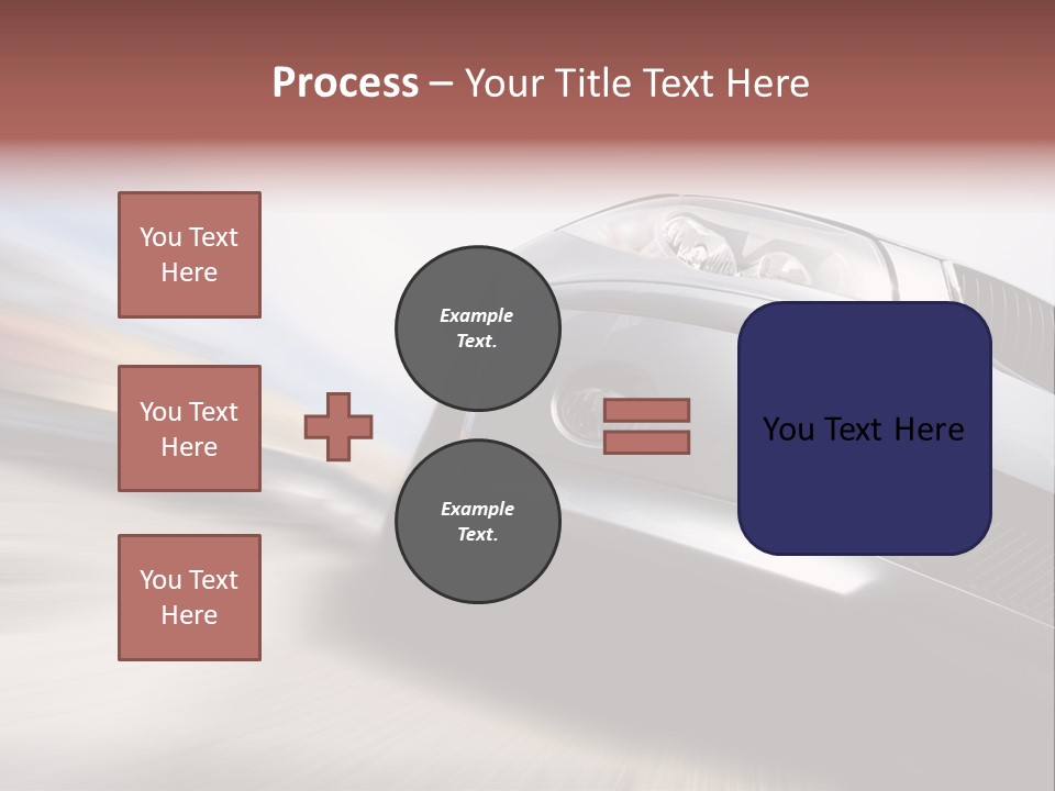 Transportation Automotive Rush PowerPoint Template
