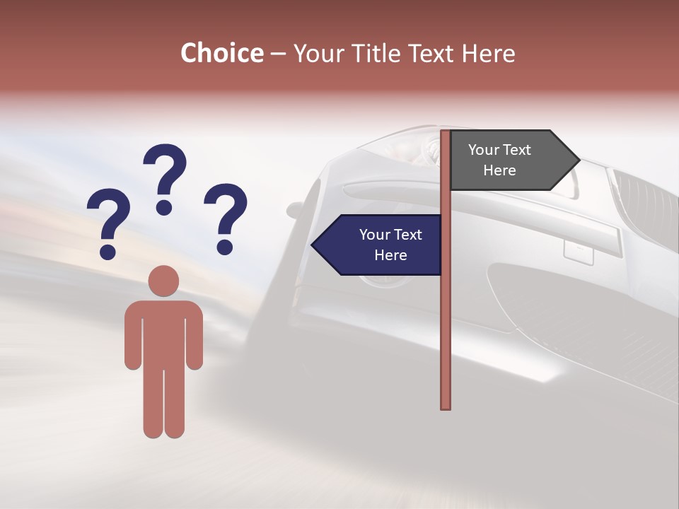 Transportation Automotive Rush PowerPoint Template