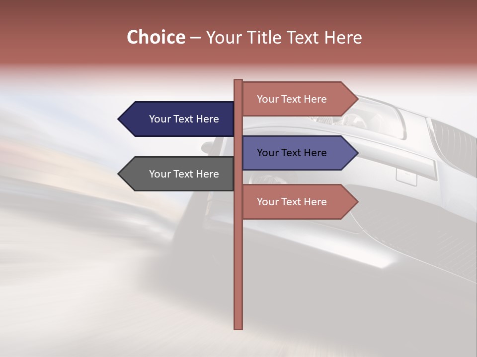 Transportation Automotive Rush PowerPoint Template