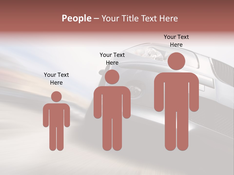 Transportation Automotive Rush PowerPoint Template