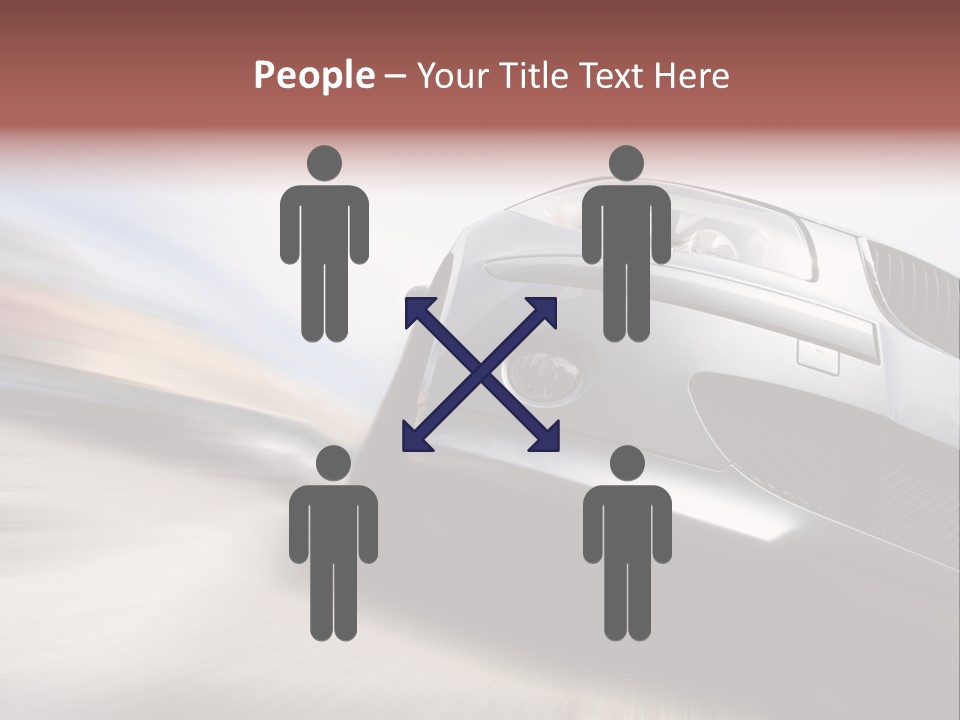 Transportation Automotive Rush PowerPoint Template