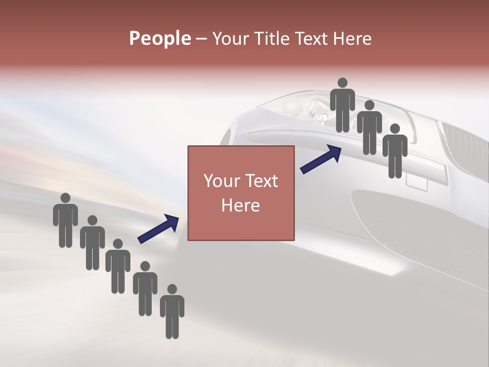 Transportation Automotive Rush PowerPoint Template