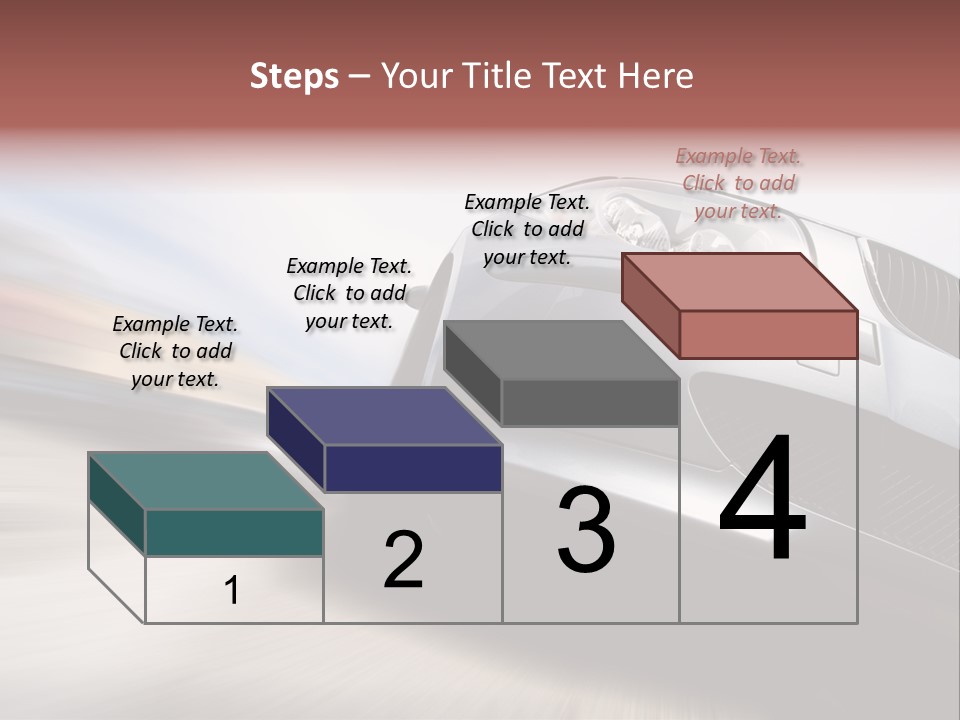 Transportation Automotive Rush PowerPoint Template