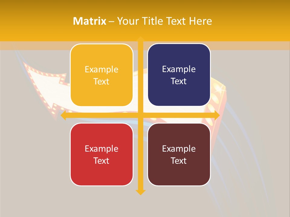 Cinema Casino Billboard PowerPoint Template