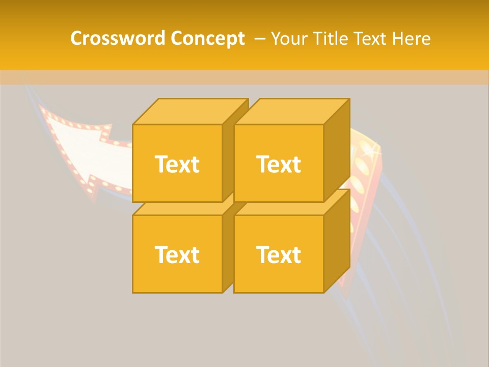 Cinema Casino Billboard PowerPoint Template