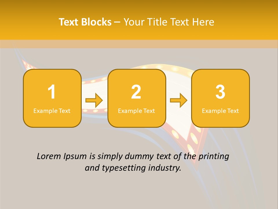Cinema Casino Billboard PowerPoint Template