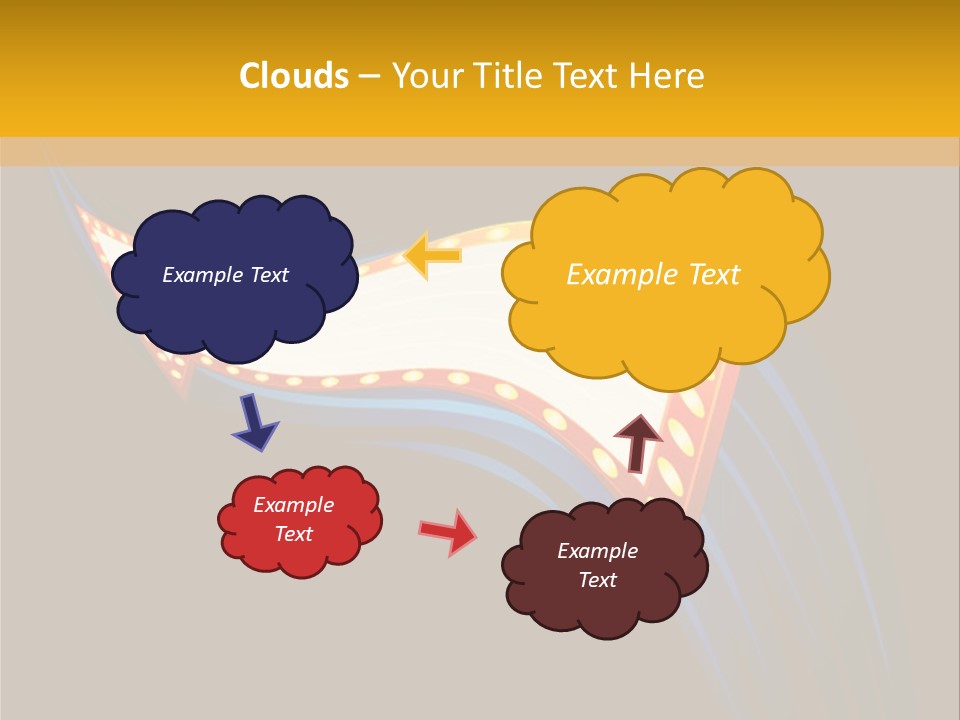 Cinema Casino Billboard PowerPoint Template