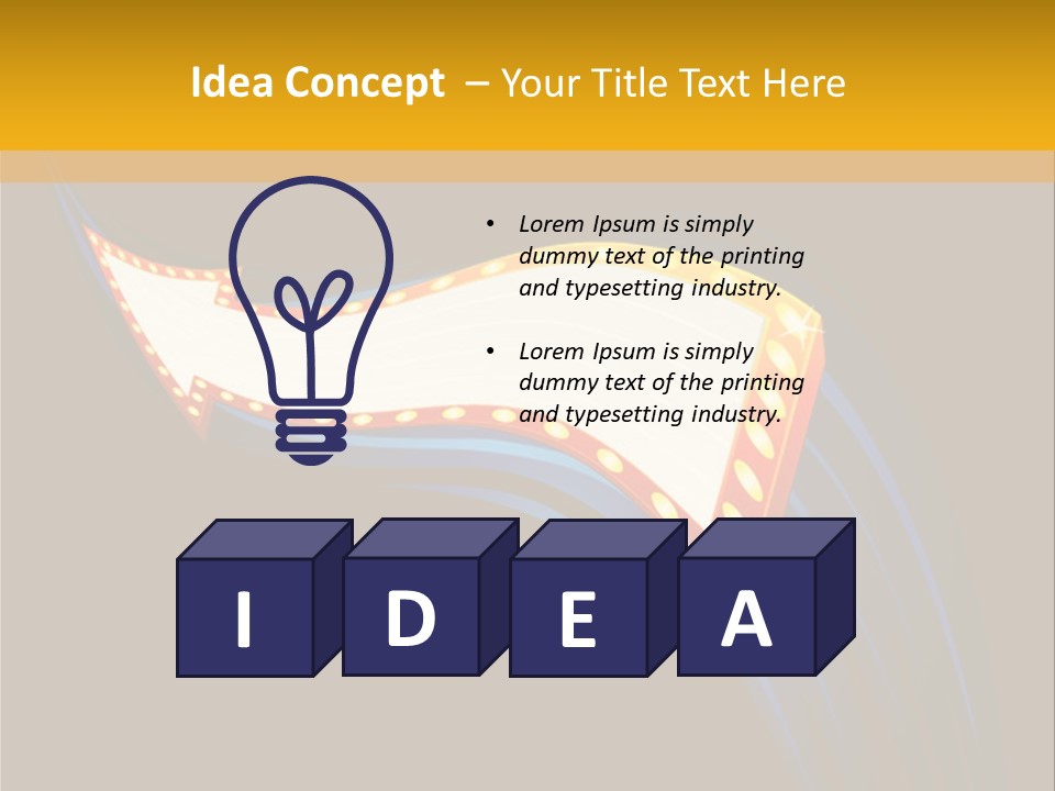 Cinema Casino Billboard PowerPoint Template