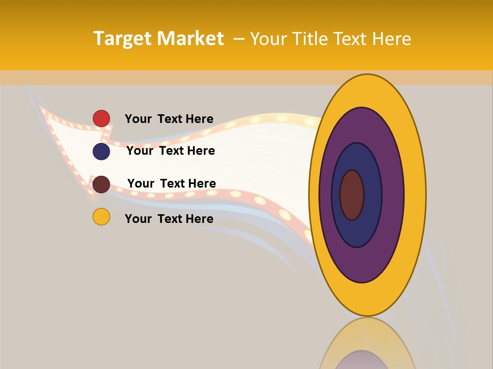 Cinema Casino Billboard PowerPoint Template