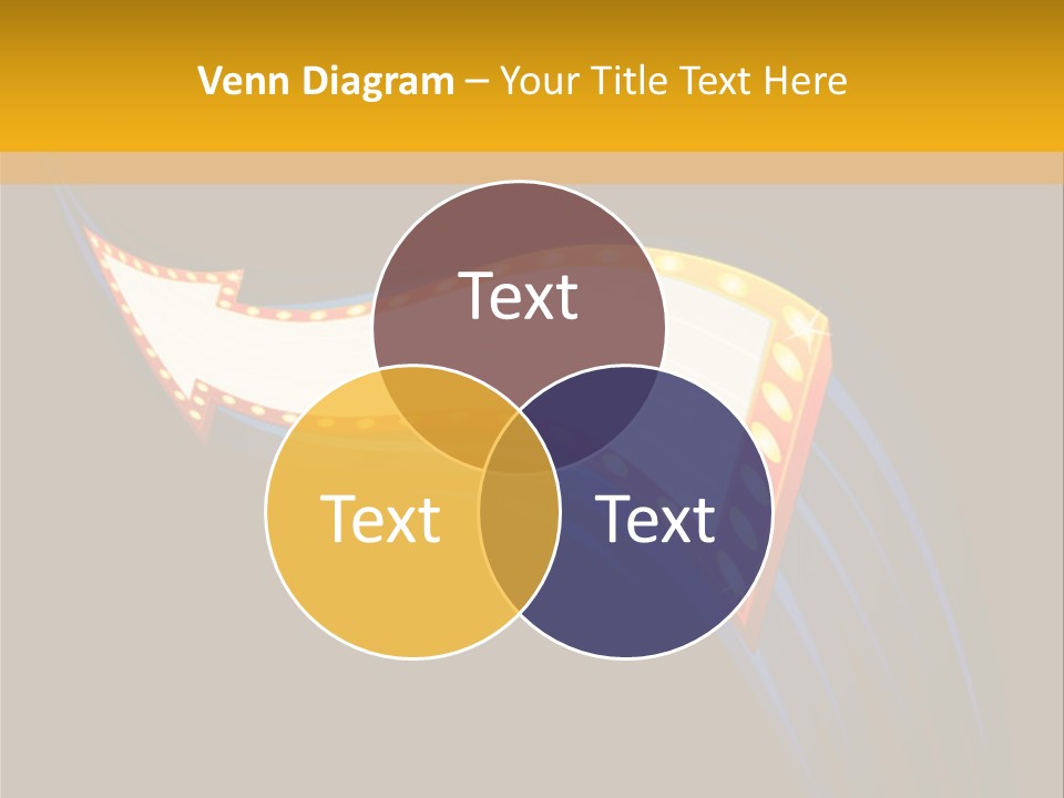 Cinema Casino Billboard PowerPoint Template