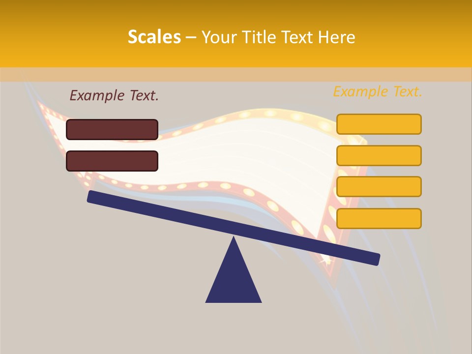 Cinema Casino Billboard PowerPoint Template