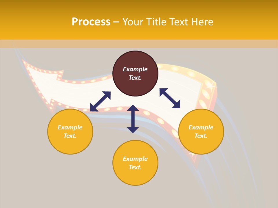 Cinema Casino Billboard PowerPoint Template
