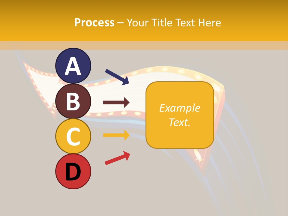 Cinema Casino Billboard PowerPoint Template