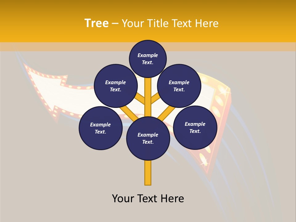 Cinema Casino Billboard PowerPoint Template