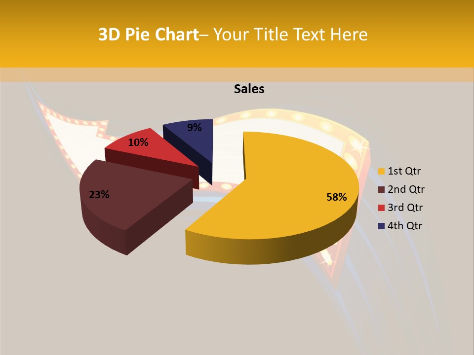 Cinema Casino Billboard PowerPoint Template