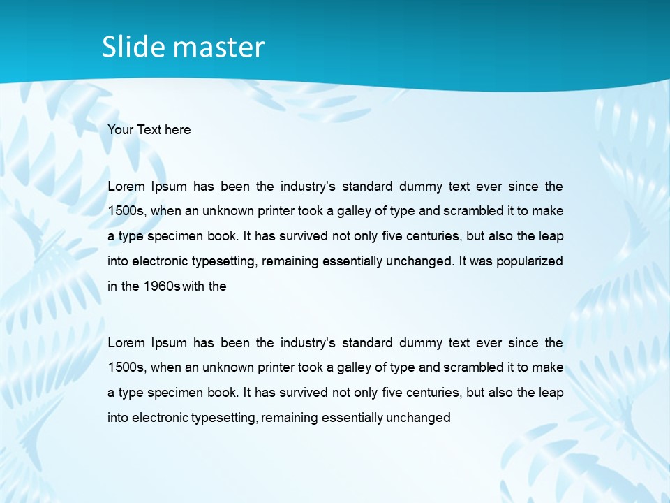 Pattern Creative Artwork PowerPoint Template