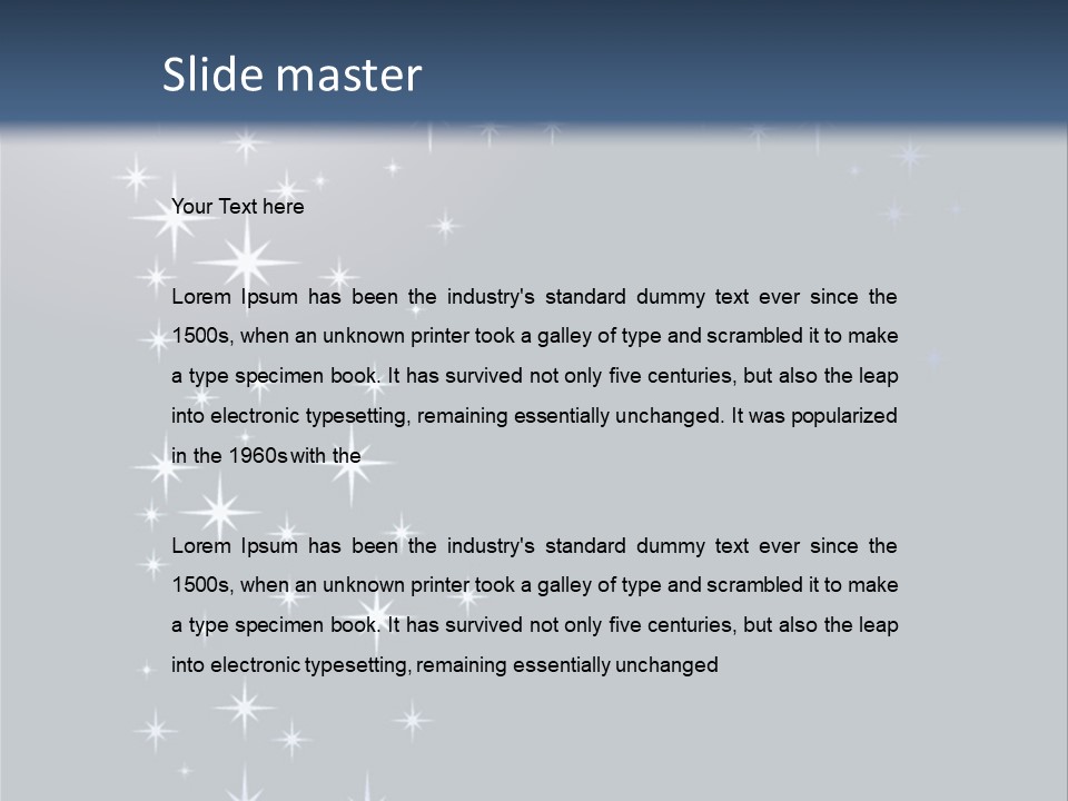 Backdrop Equipment Sunlight PowerPoint Template