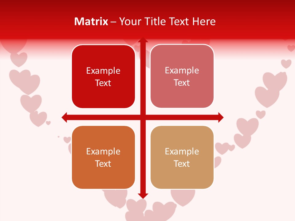 Valentin Horizontal Shape PowerPoint Template