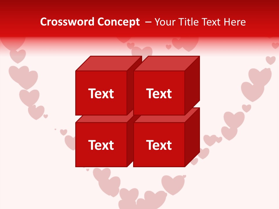 Valentin Horizontal Shape PowerPoint Template
