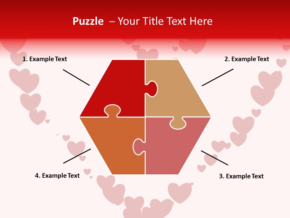 Valentin Horizontal Shape PowerPoint Template