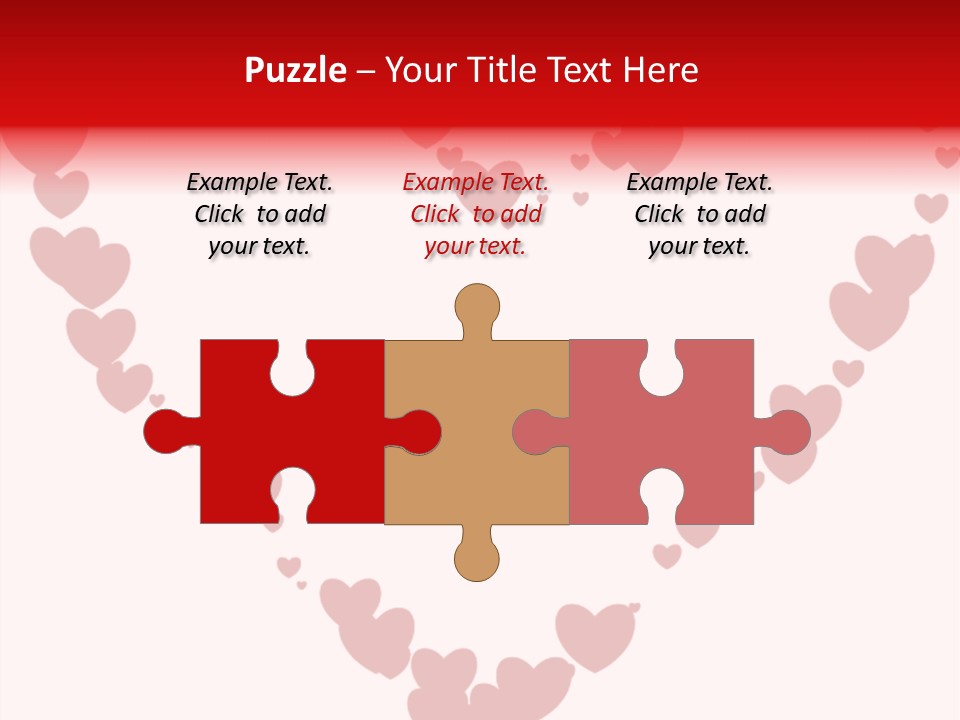 Valentin Horizontal Shape PowerPoint Template