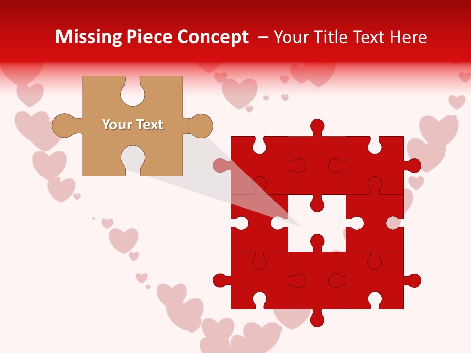 Valentin Horizontal Shape PowerPoint Template