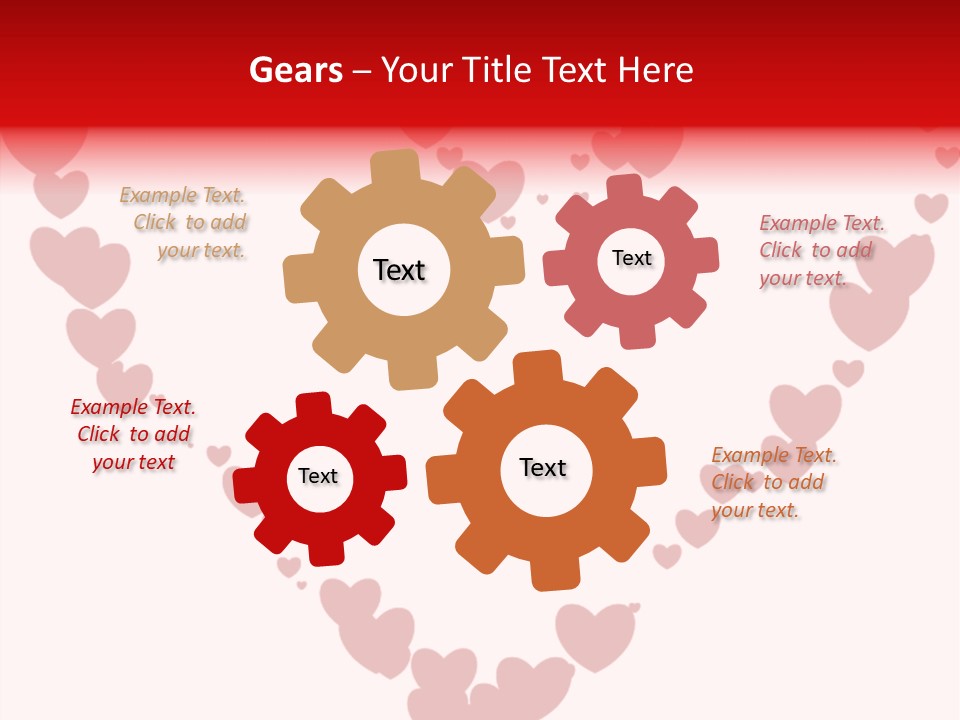 Valentin Horizontal Shape PowerPoint Template