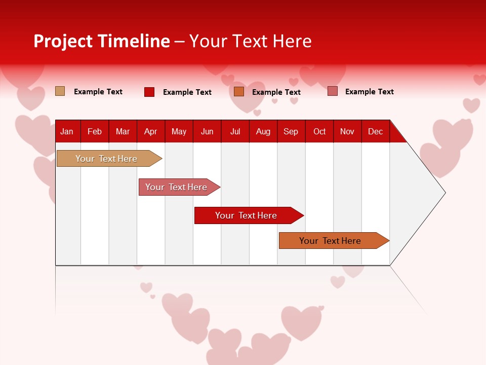 Valentin Horizontal Shape PowerPoint Template