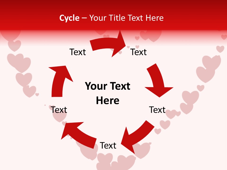 Valentin Horizontal Shape PowerPoint Template