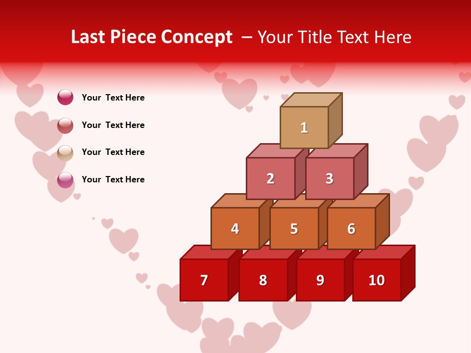 Valentin Horizontal Shape PowerPoint Template