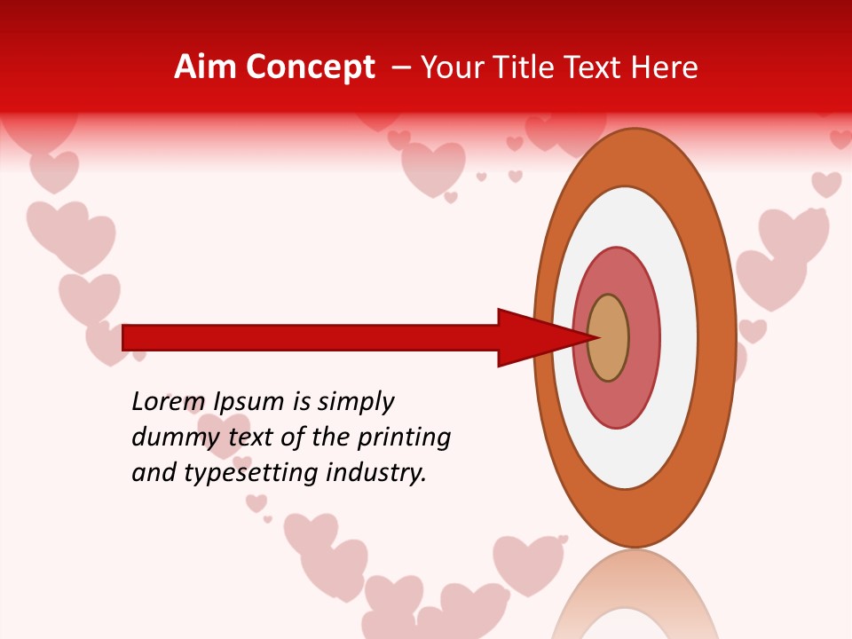 Valentin Horizontal Shape PowerPoint Template