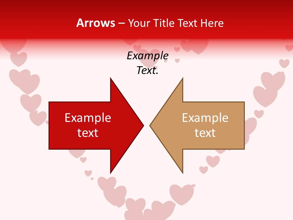 Valentin Horizontal Shape PowerPoint Template