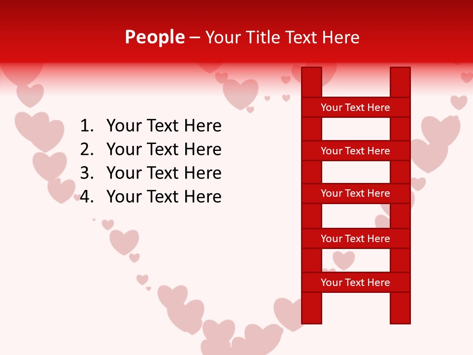 Valentin Horizontal Shape PowerPoint Template