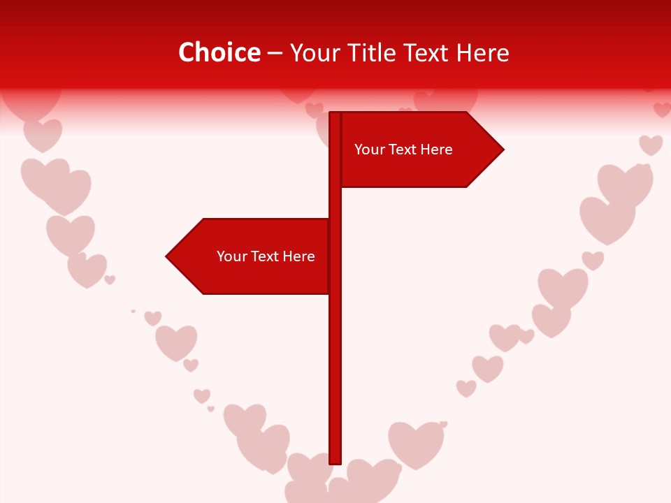 Valentin Horizontal Shape PowerPoint Template