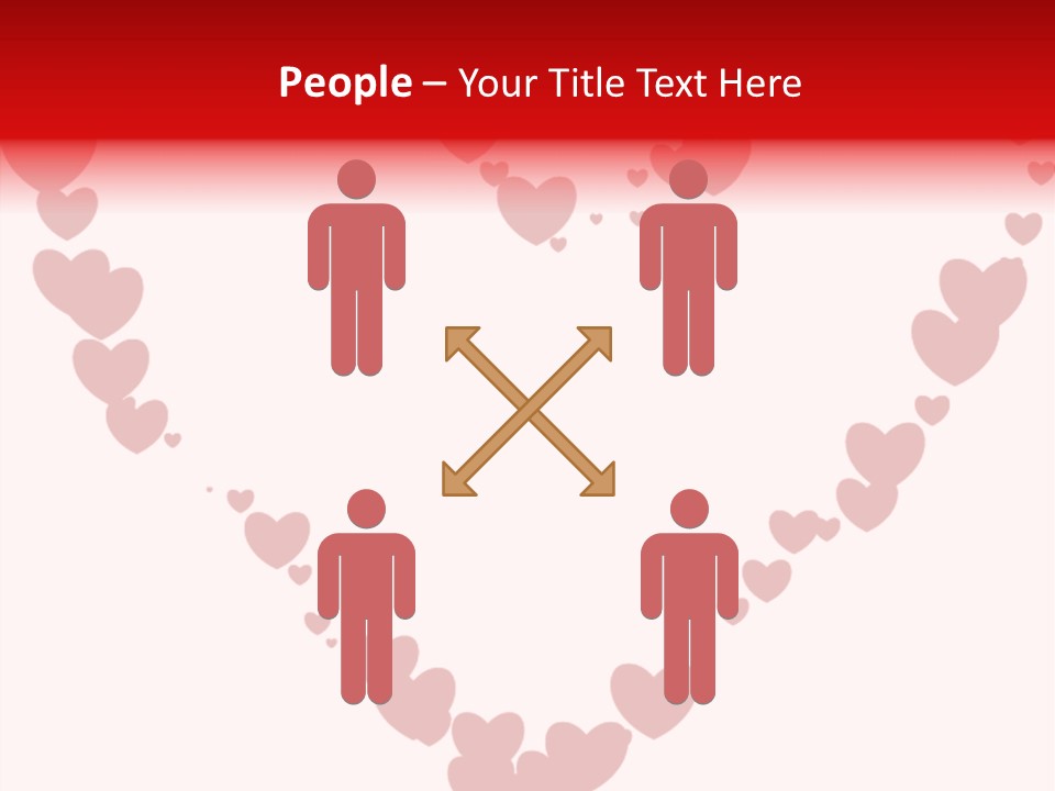 Valentin Horizontal Shape PowerPoint Template