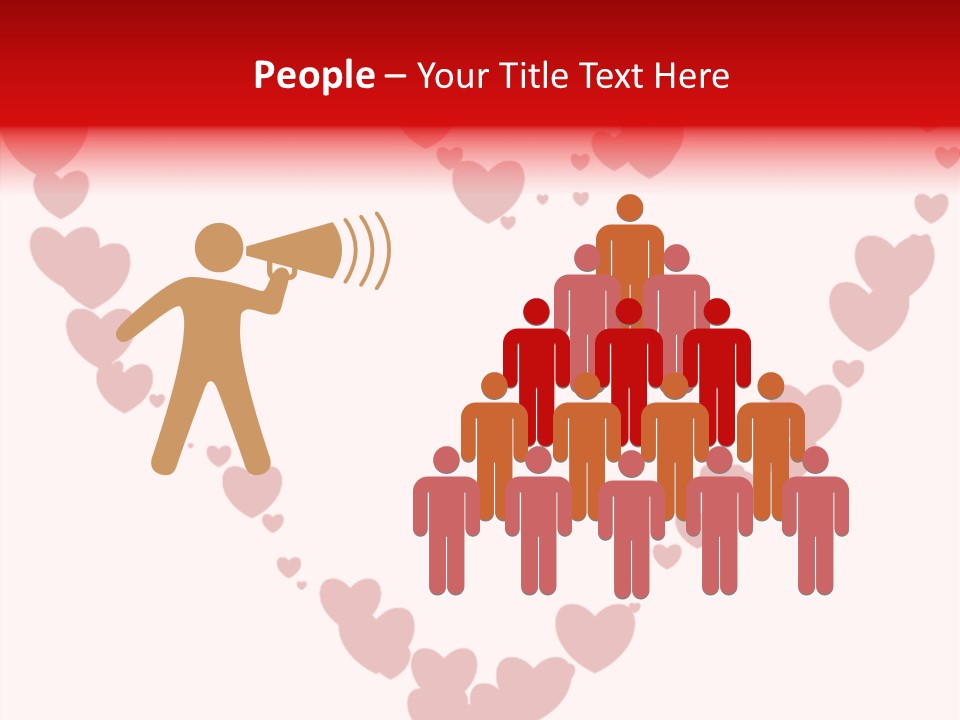 Valentin Horizontal Shape PowerPoint Template